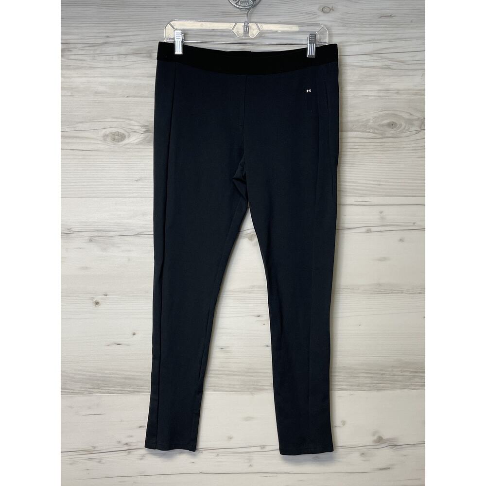 Under Armour Pants Womens Medium Black Sportswear Stretch Athletic Slim Fit‎